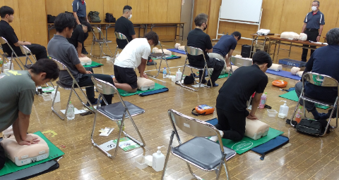 【お知らせ】 上級救命講習を実施しました